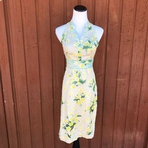 Maeve Dutch Yellow Floral Dress